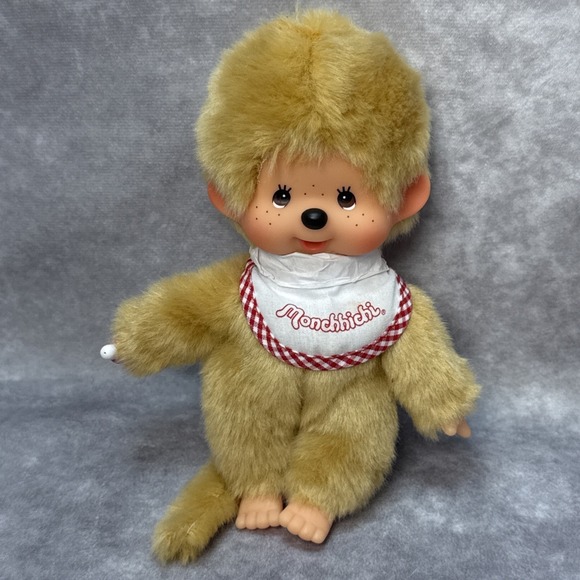 Sekiguchi Other - Monchhichi Premium Standard S Beige Boy Plush Monkey Doll Sekiguchi 8"